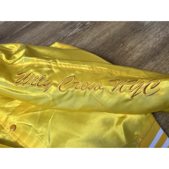 WILY CREW Cobra Satin Jacket XS - Picture 8 of 10